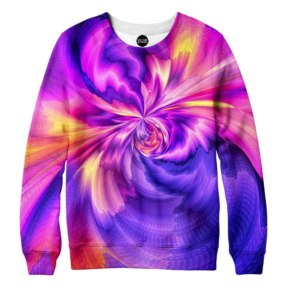 Purple Zoom Womens Sweatshirt