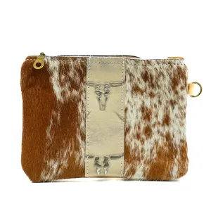 Purse Organizer - Longhorn w/ Ghost Skulls