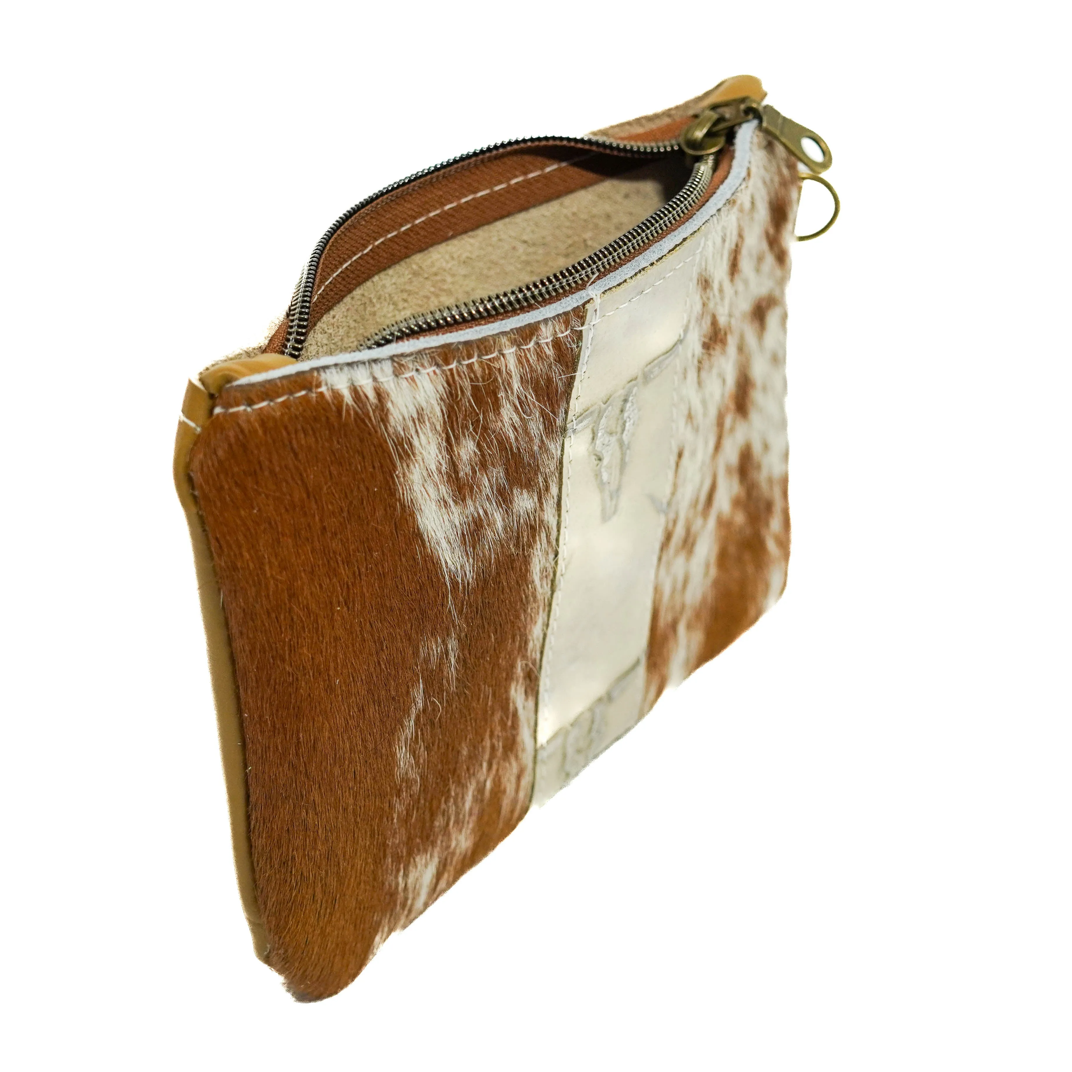 Purse Organizer - Longhorn w/ Ghost Skulls