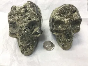 Pyrite Skull