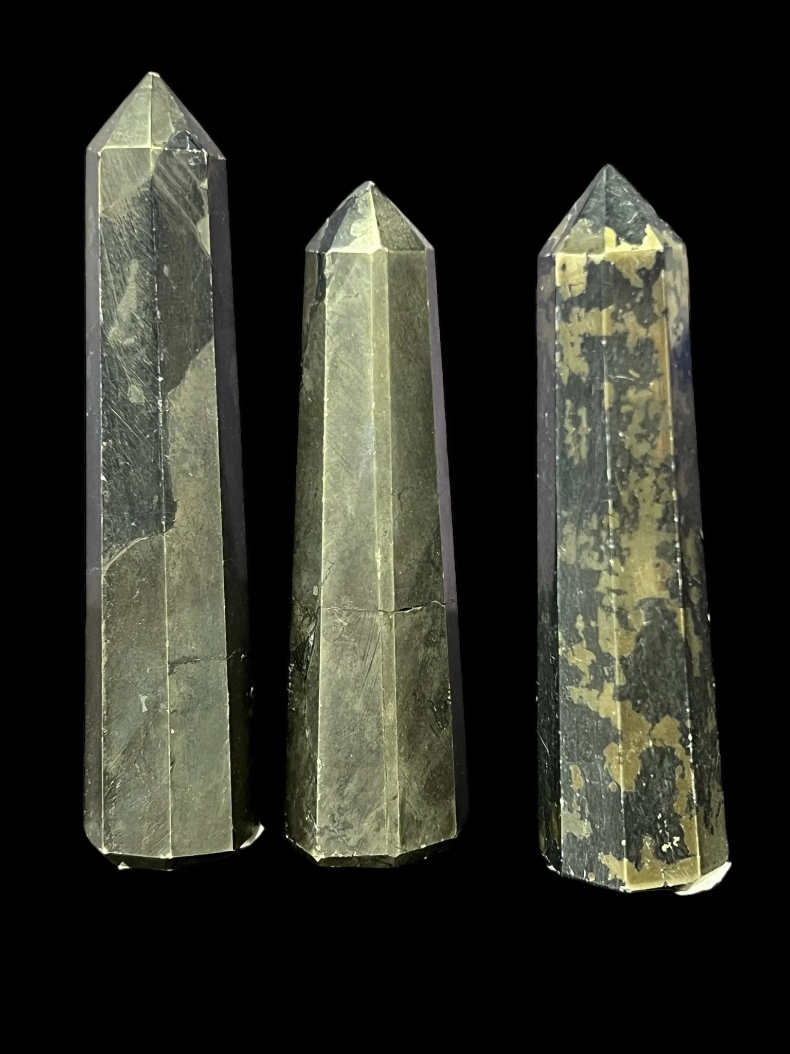 Pyrite Tower - Faceted