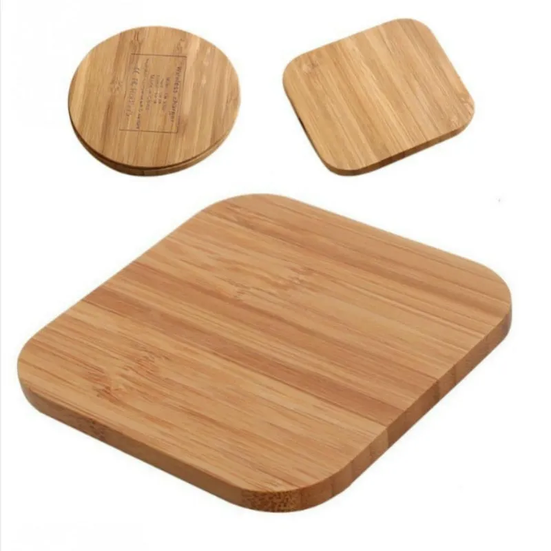 Qi Wireless Wood Design Charging Pad