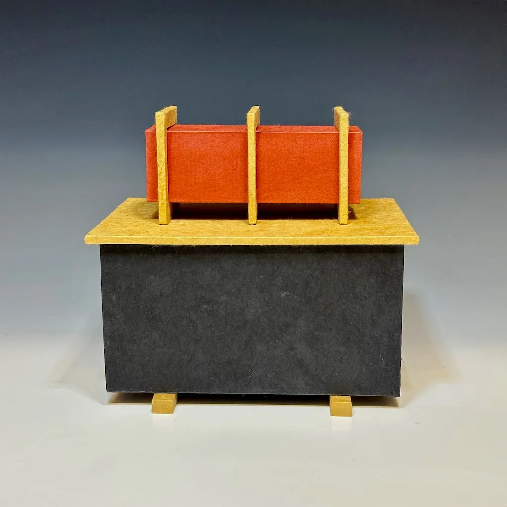 "ASPECT 2"  MIXED MEDIA SCULPTURE BOX