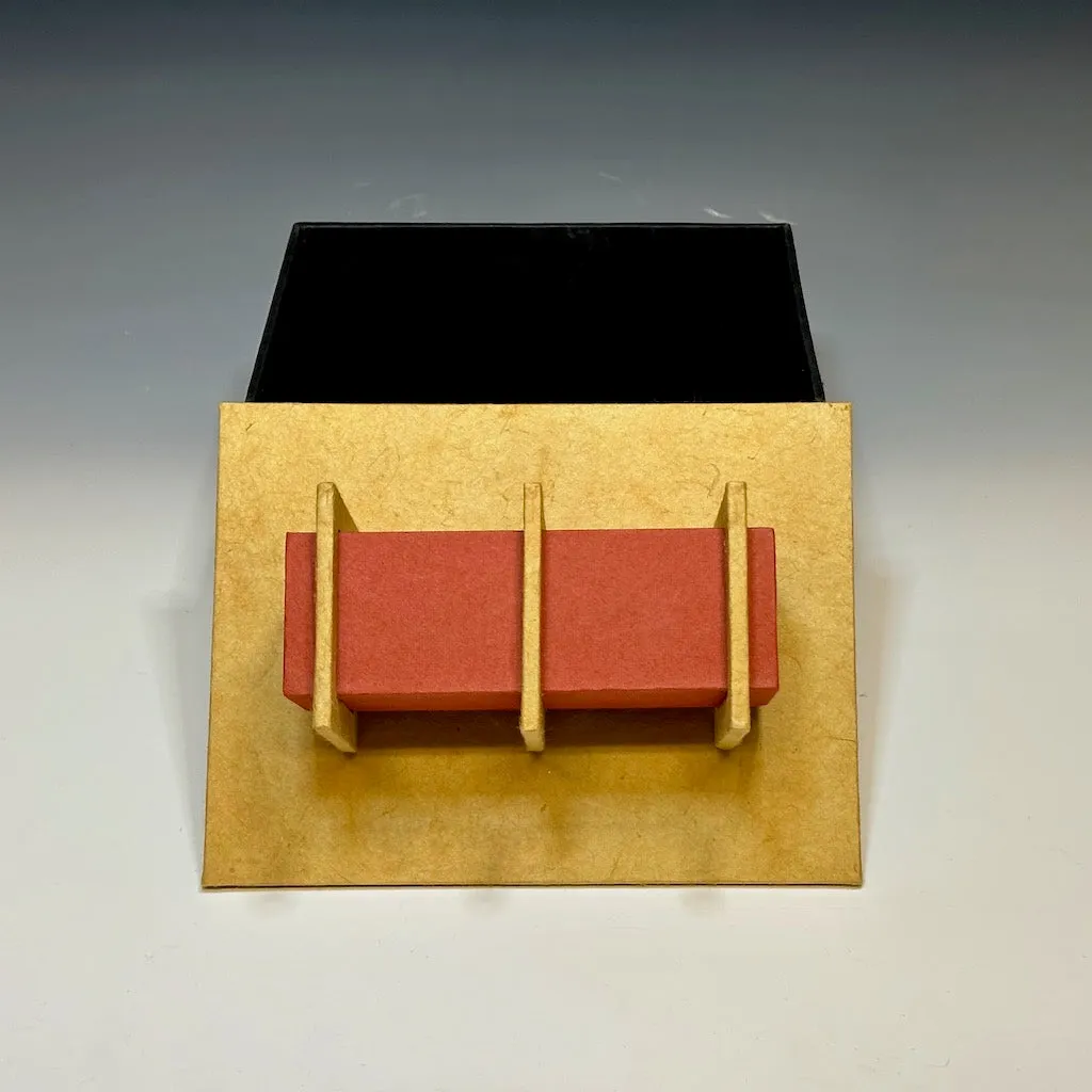 "ASPECT 2"  MIXED MEDIA SCULPTURE BOX