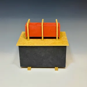 "ASPECT 2"  MIXED MEDIA SCULPTURE BOX