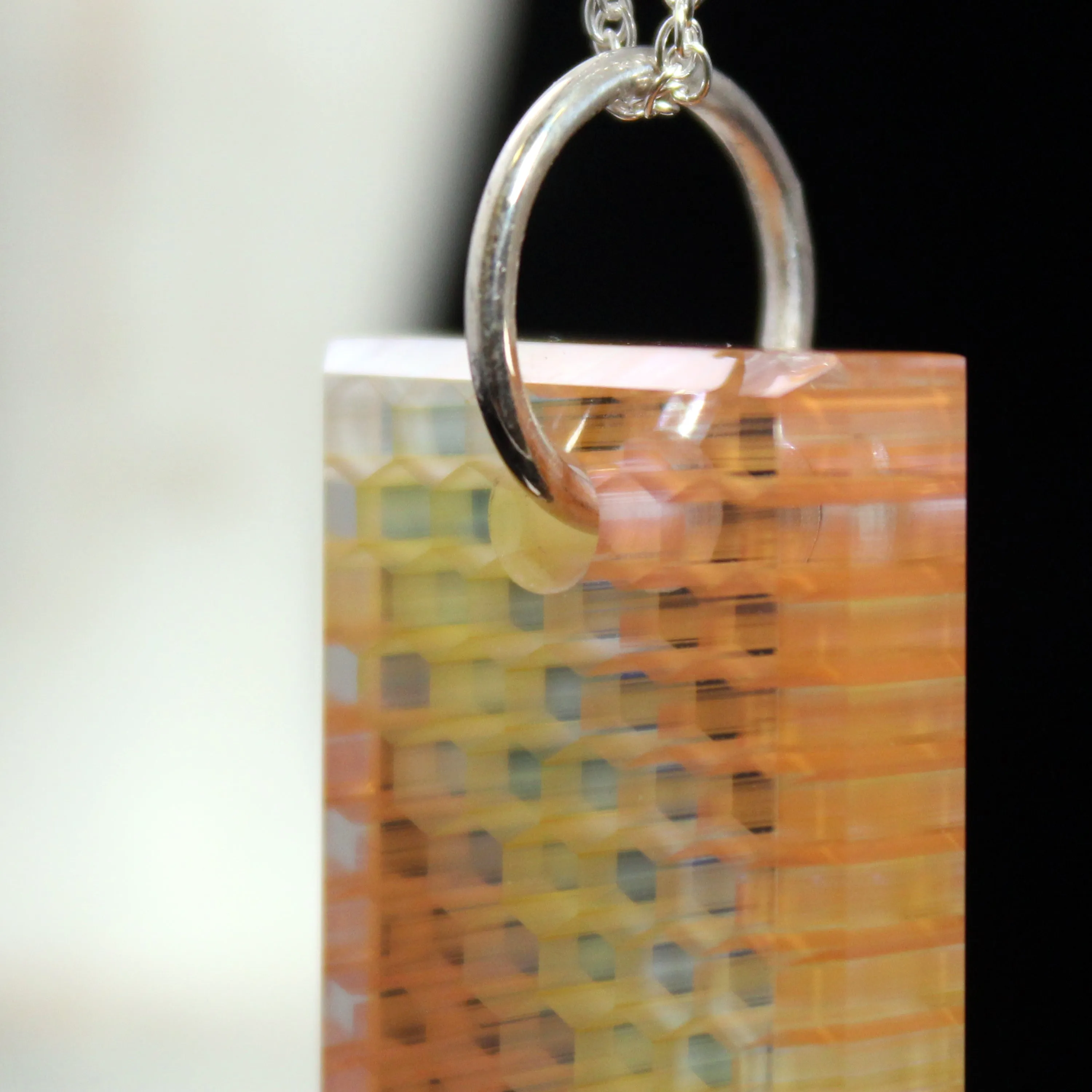 "Ephemeral" Honey Jewel Necklace