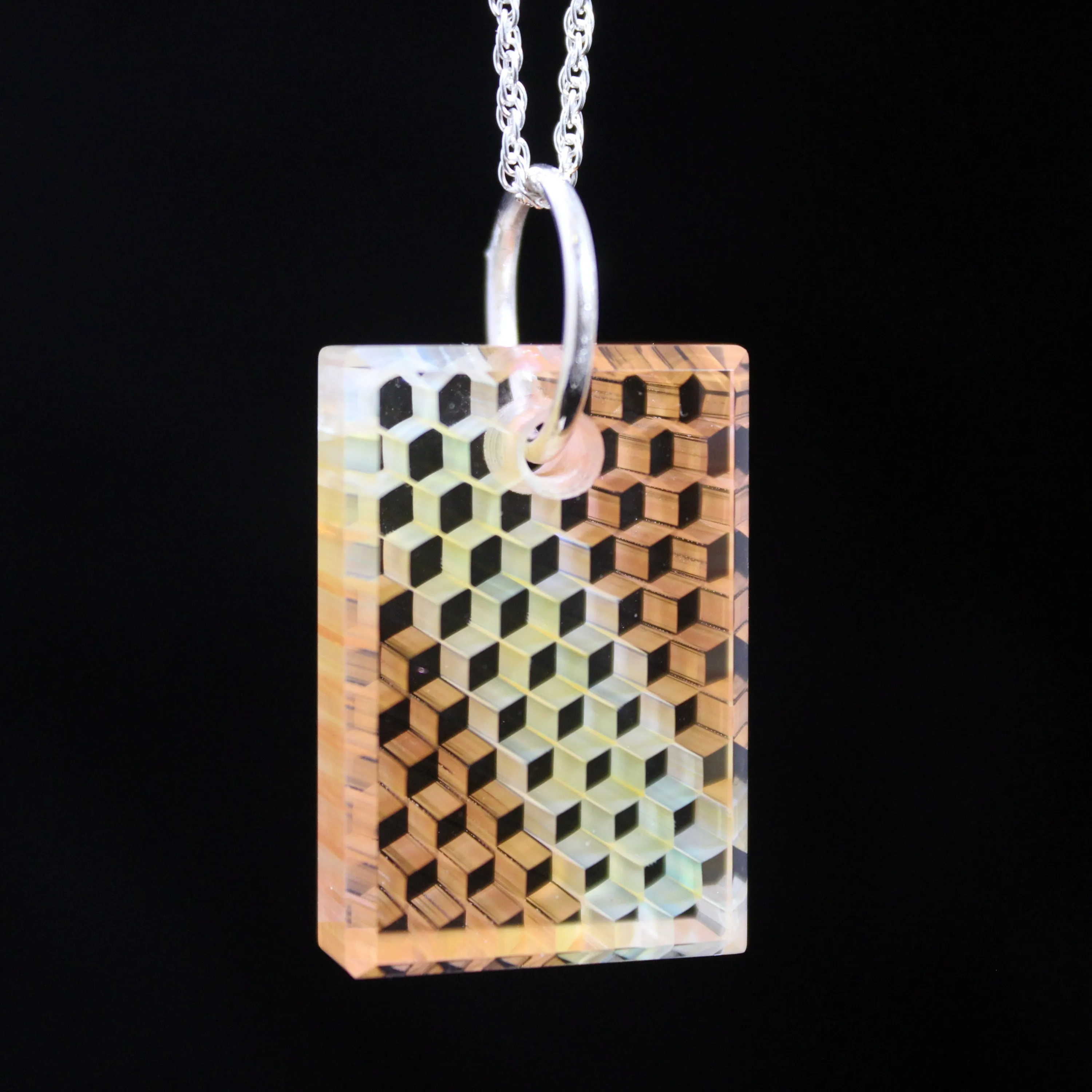 "Ephemeral" Honey Jewel Necklace