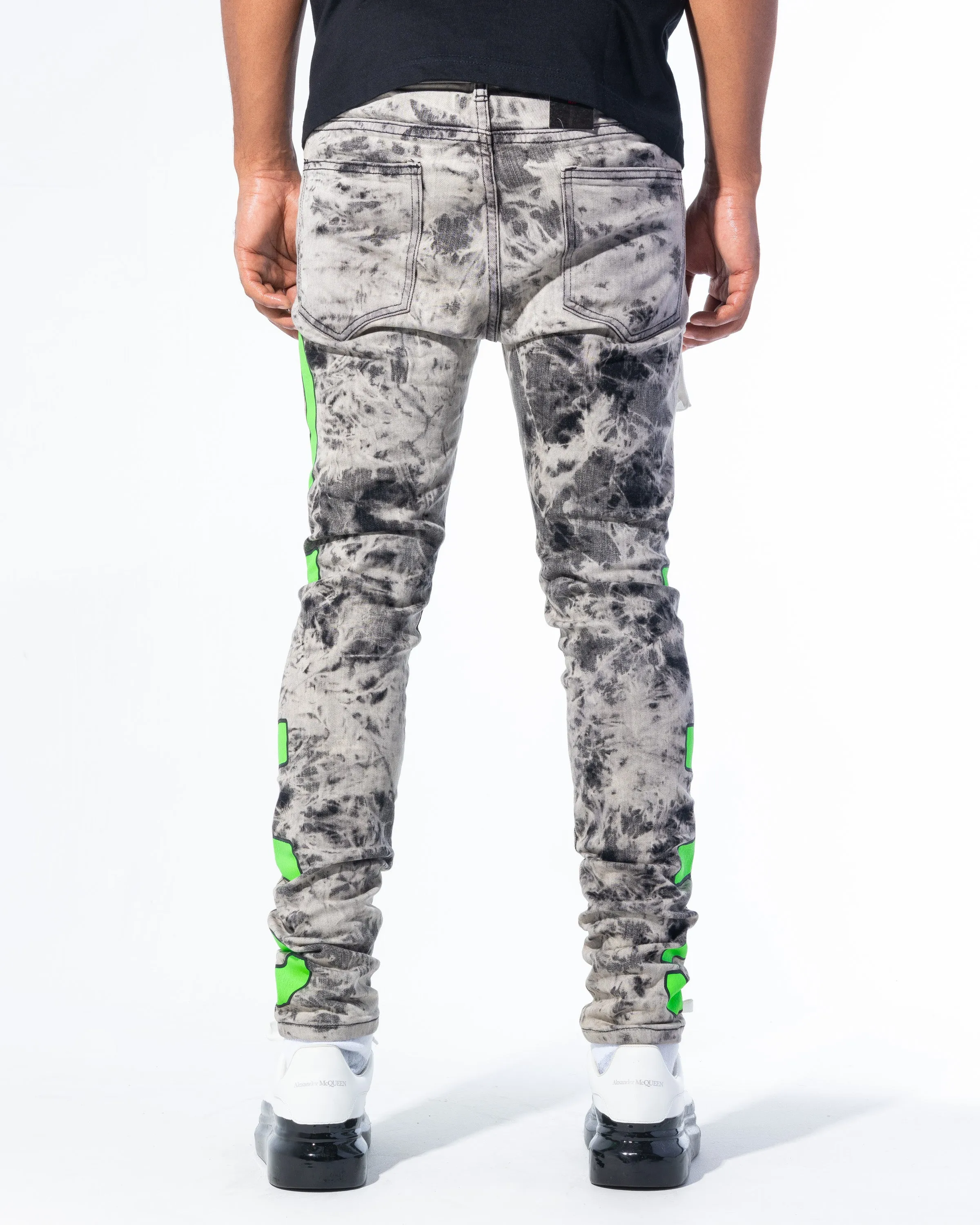 "IMPACT DENIM" ACID/GREEN