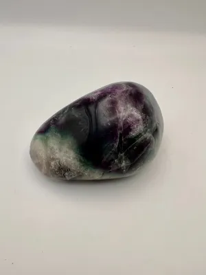Rainbow Fluorite Palm Stone