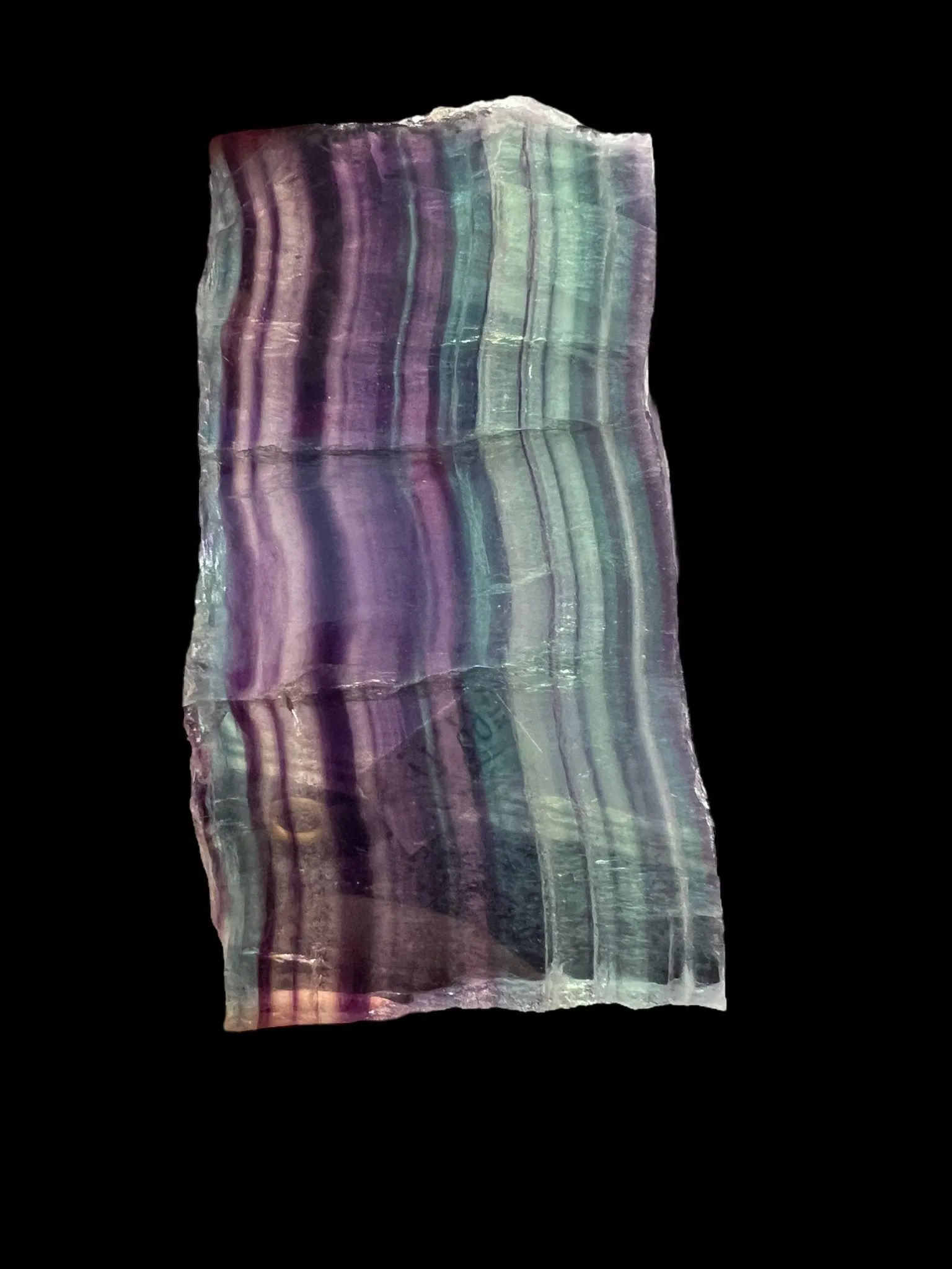 Rainbow Fluorite Slab