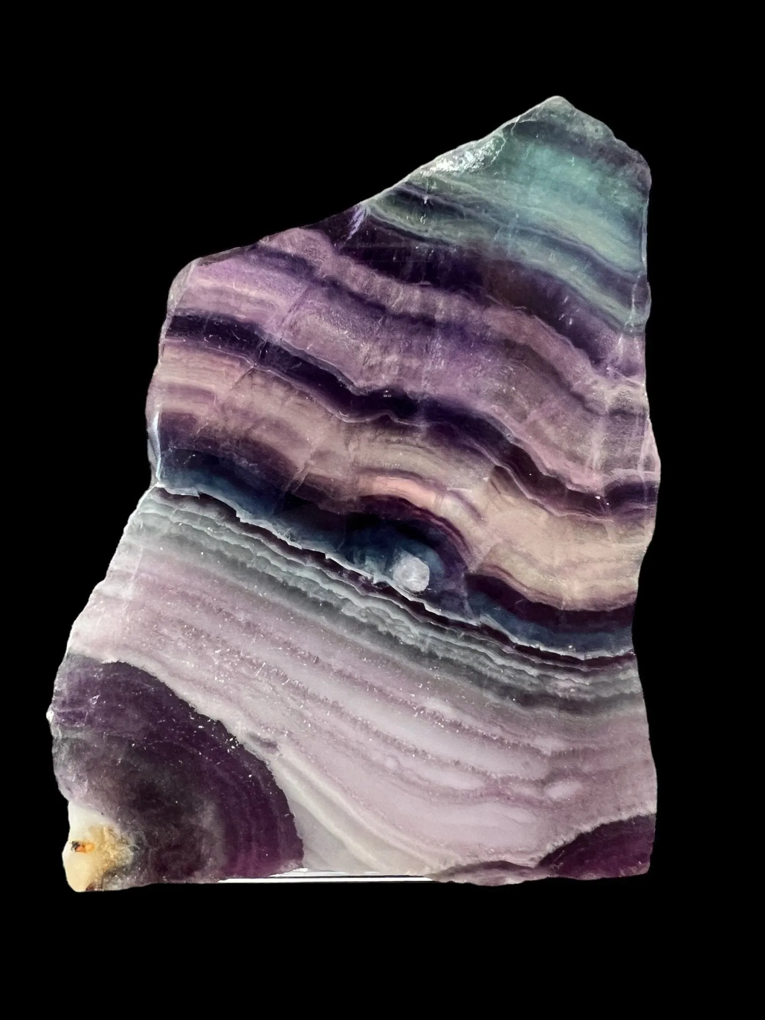 Rainbow Fluorite Slab