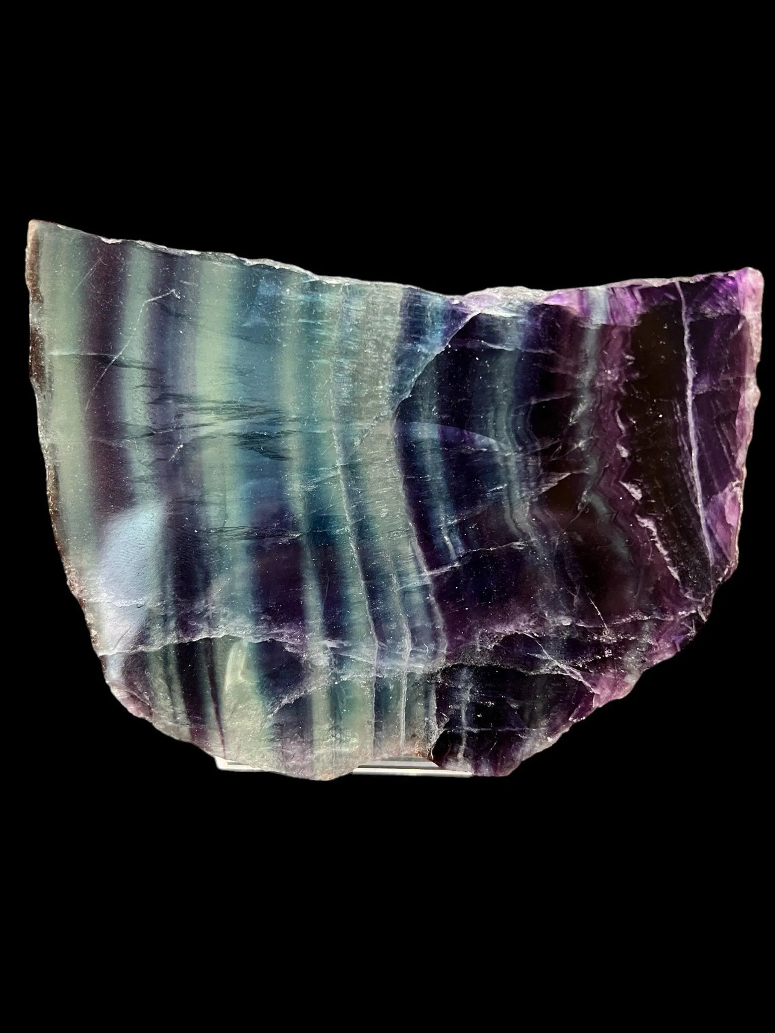 Rainbow Fluorite Slab