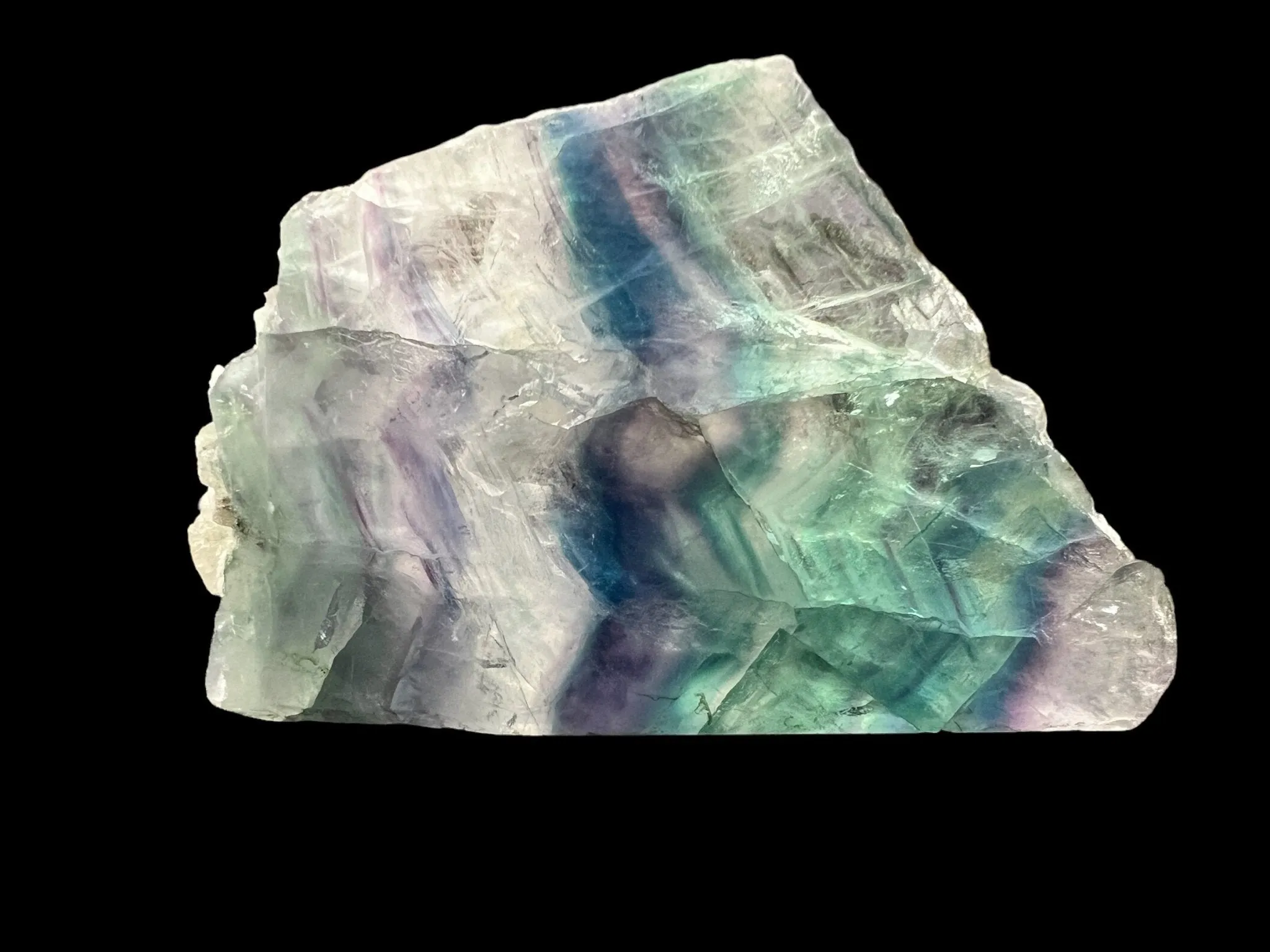 Rainbow Fluorite Slab