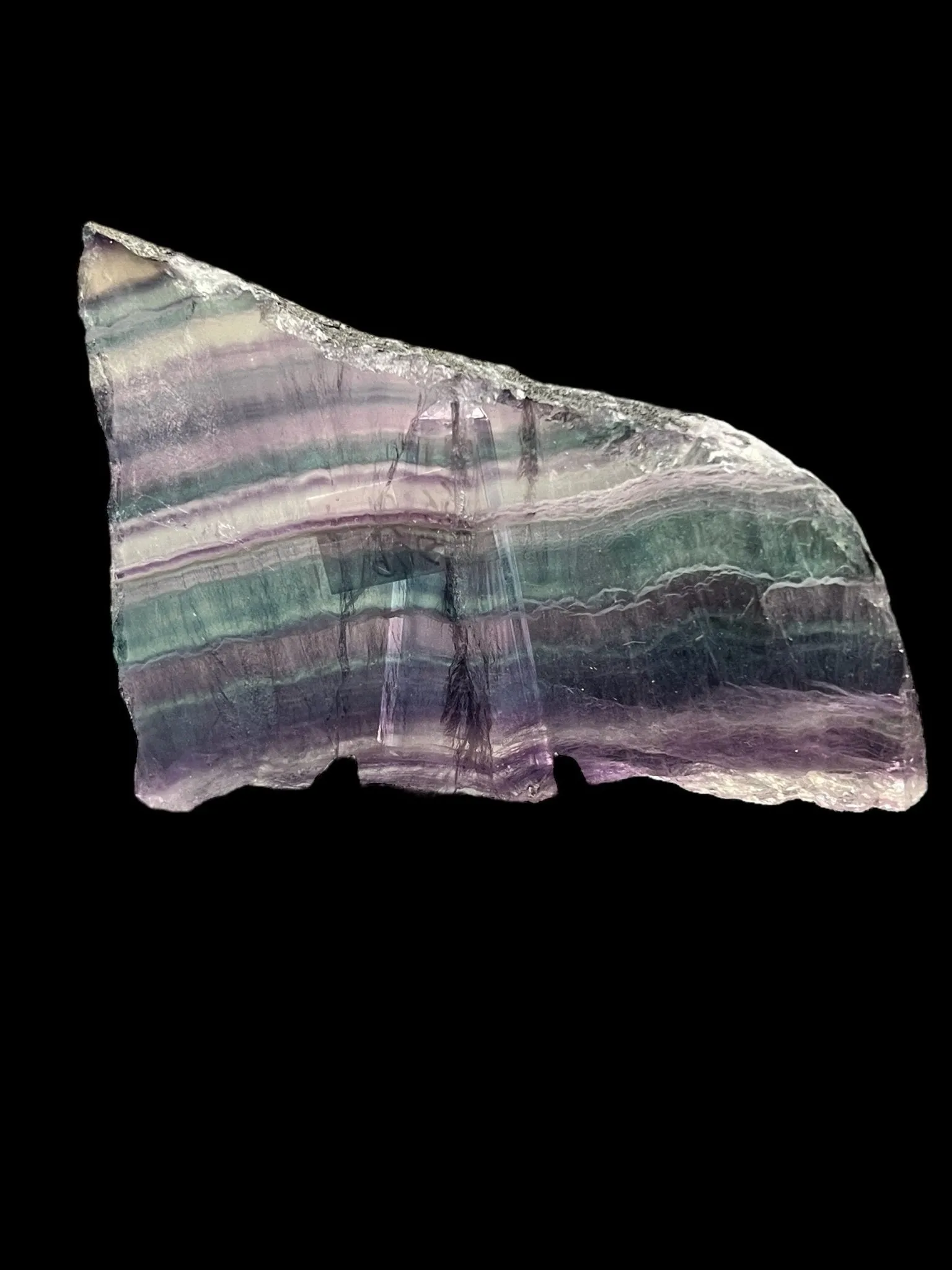 Rainbow Fluorite Slab