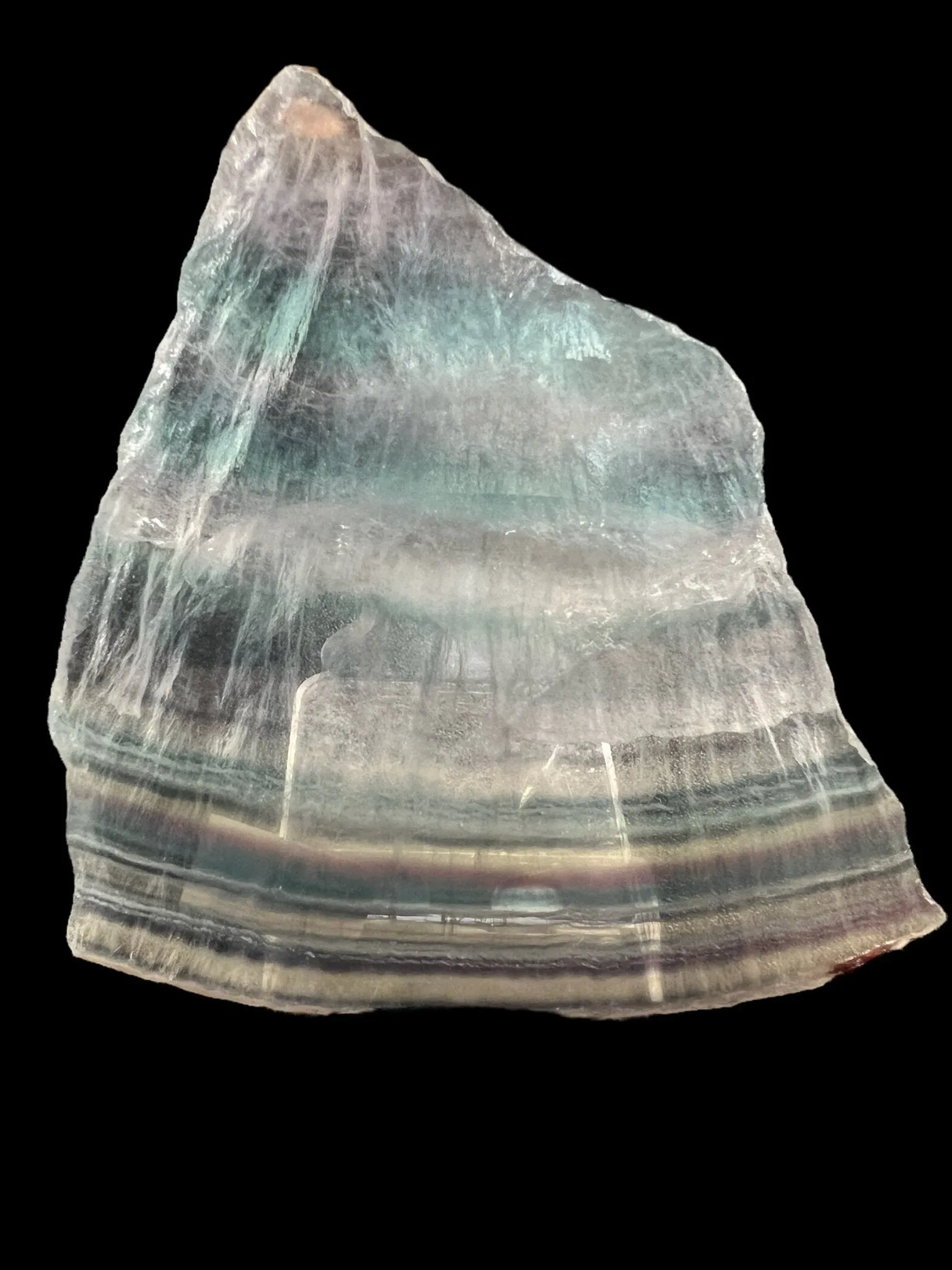 Rainbow Fluorite Slab