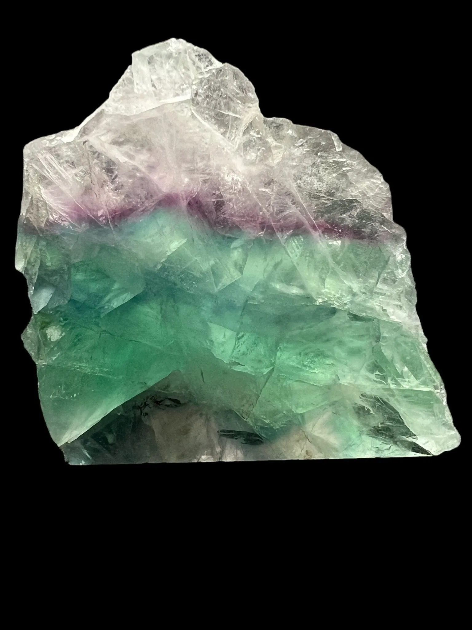 Rainbow Fluorite Slab