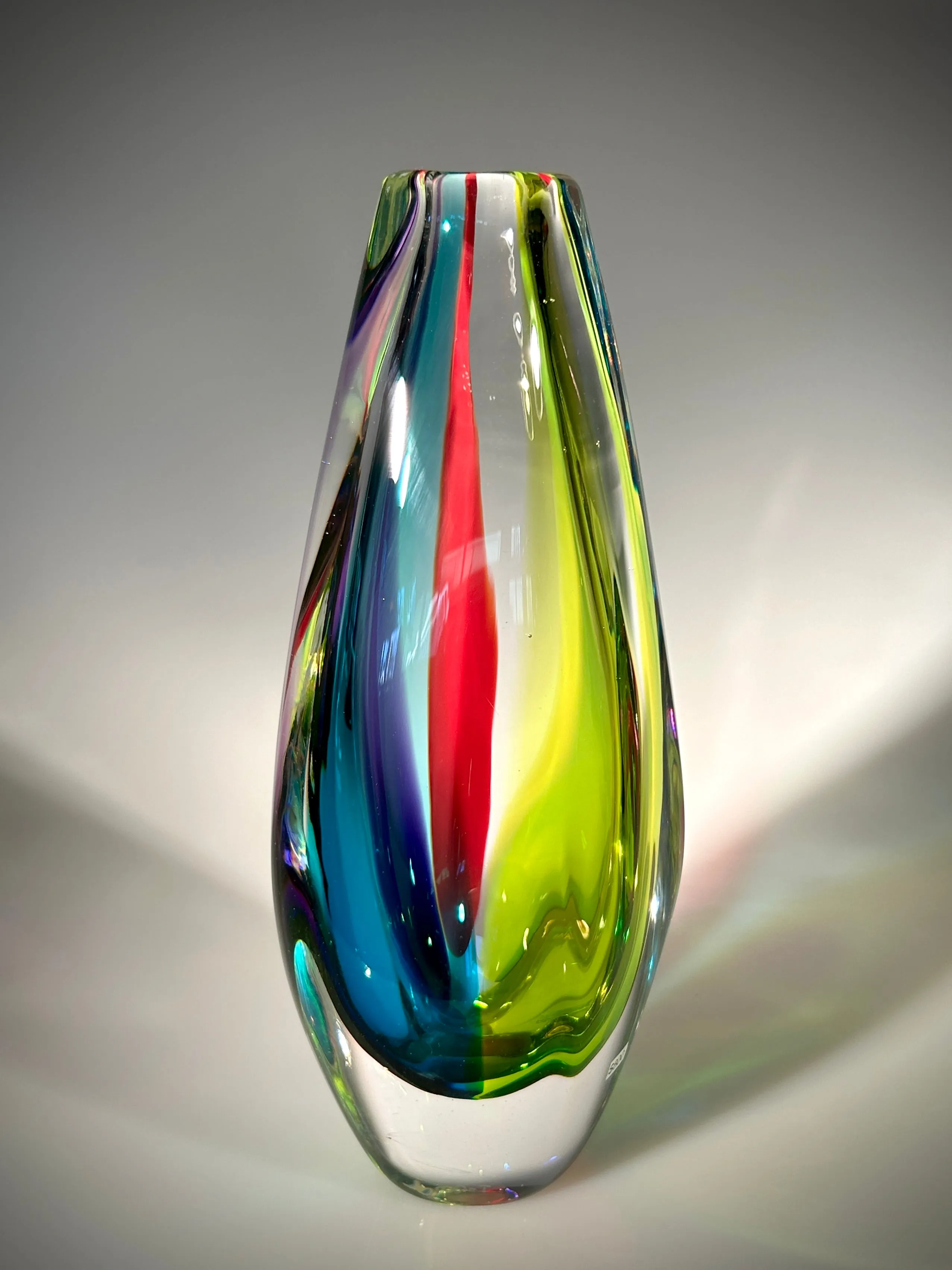 Rainbow Jewel Vase