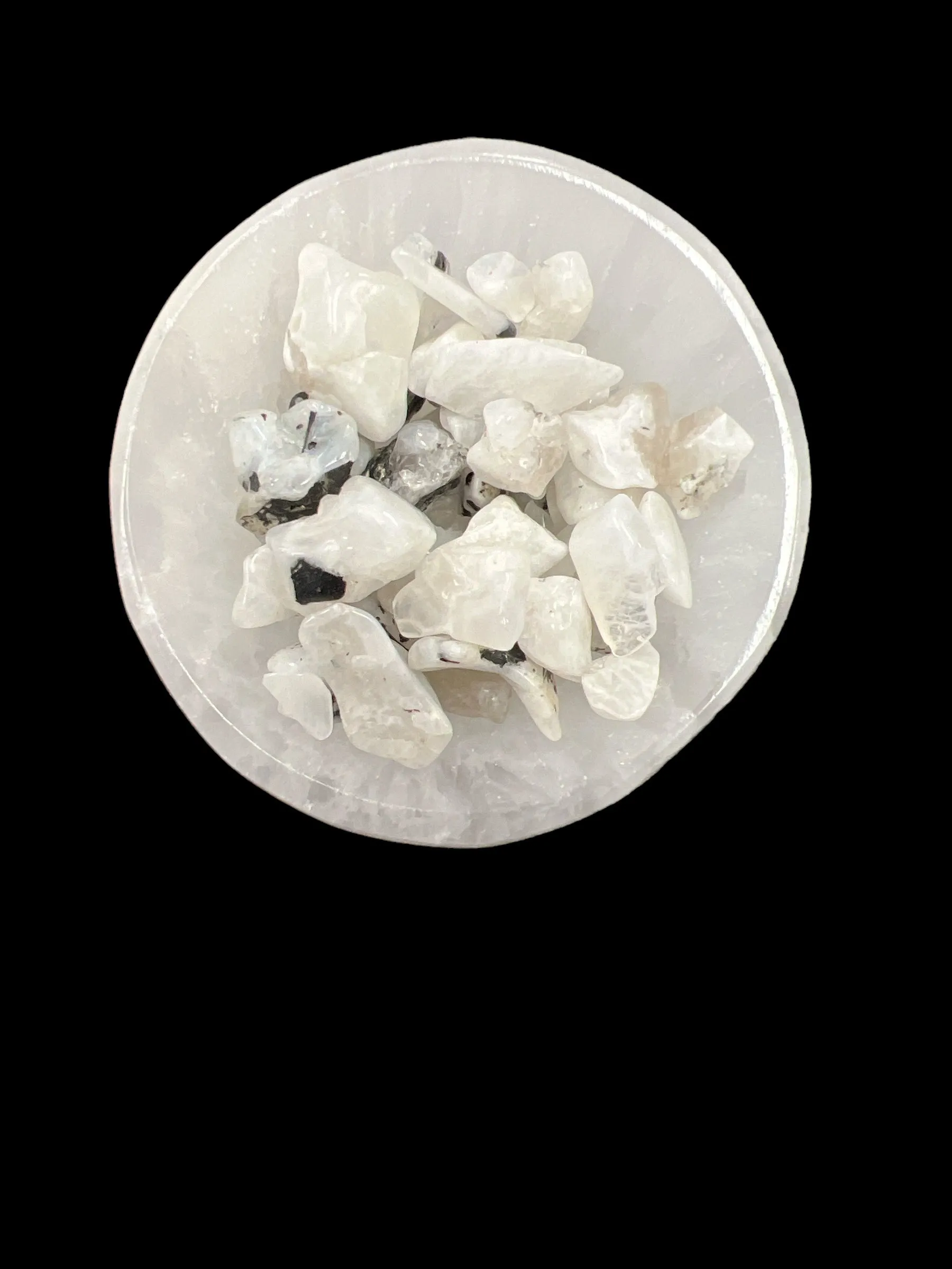 Rainbow Moonstone Gemstone Chips