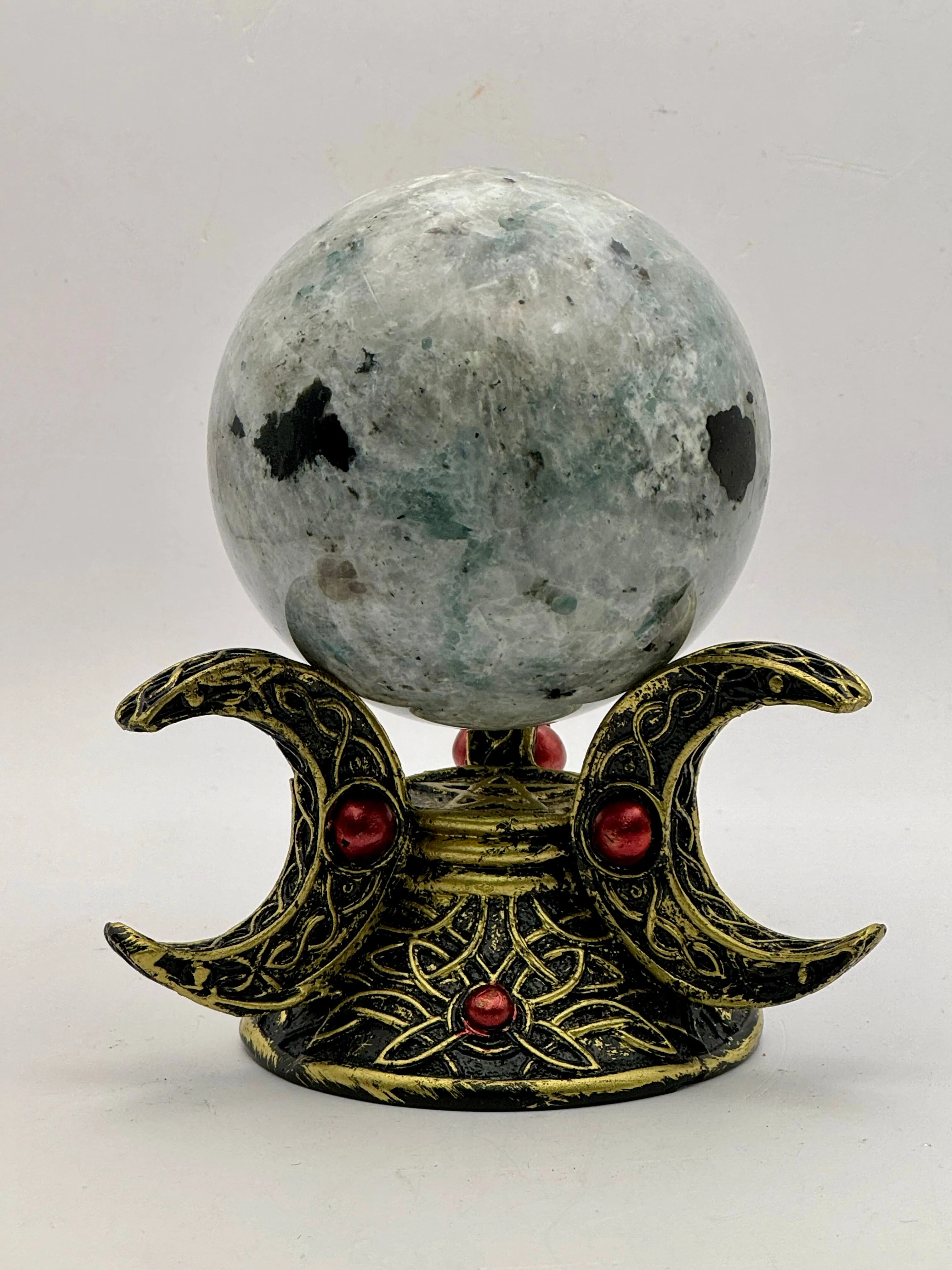 Rainbow Moonstone Sphere - Large