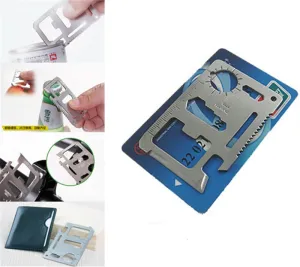 R&BK Pocket tool multi-function Credit Card Knife