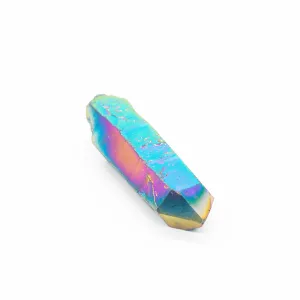Raw Titanium Aura Quartz