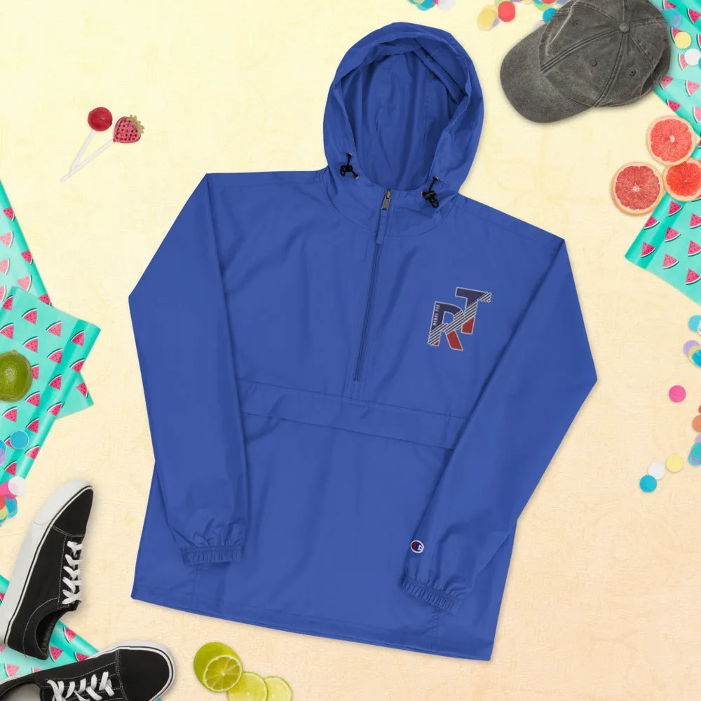 REBEL TEE Embroidered Champion Unisex Packable Jacket