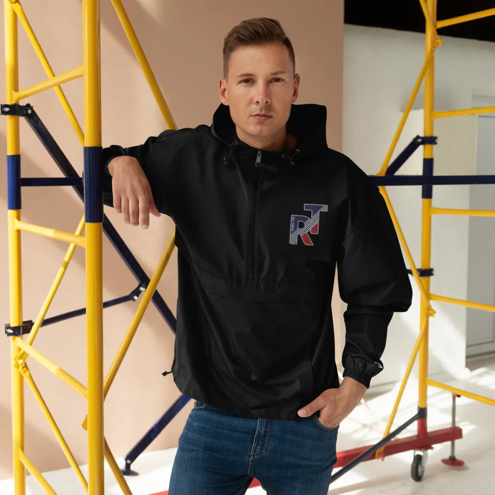 REBEL TEE Embroidered Champion Unisex Packable Jacket
