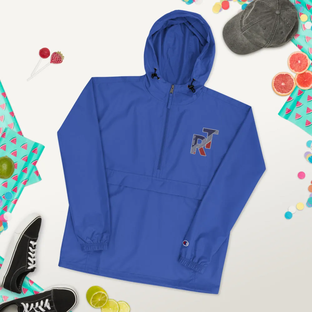 REBEL TEE Embroidered Champion Unisex Packable Jacket