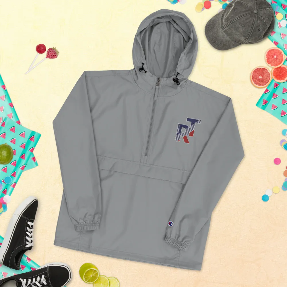 REBEL TEE Embroidered Champion Unisex Packable Jacket