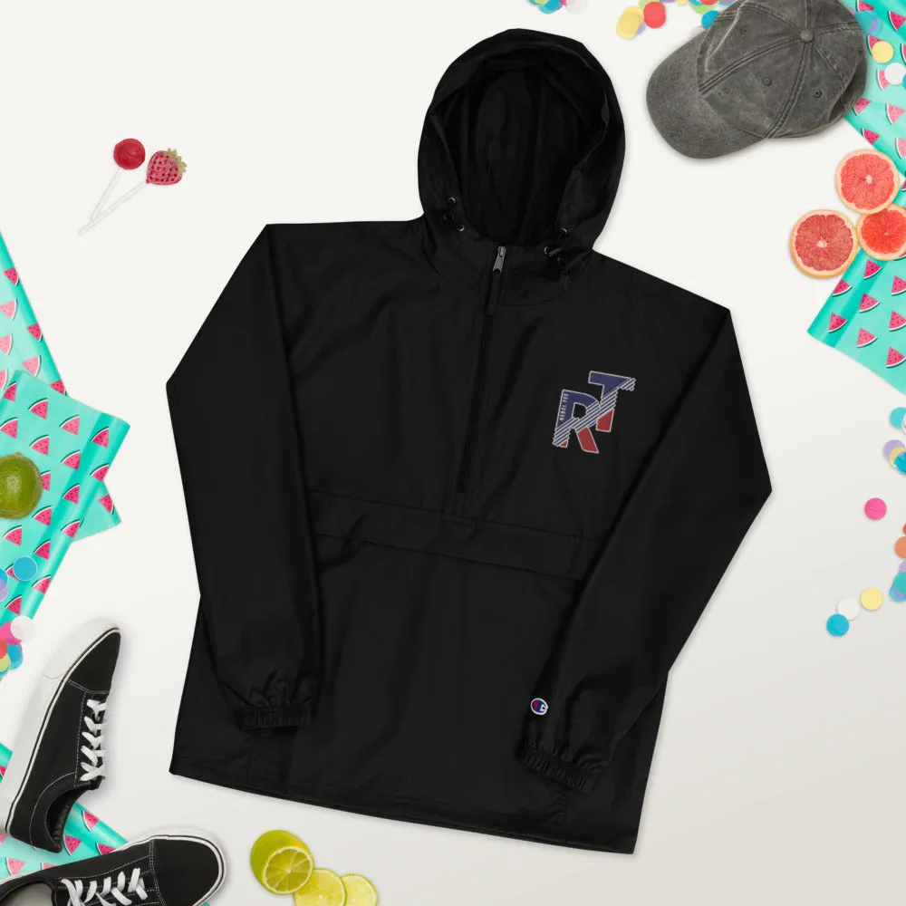 REBEL TEE Embroidered Champion Unisex Packable Jacket