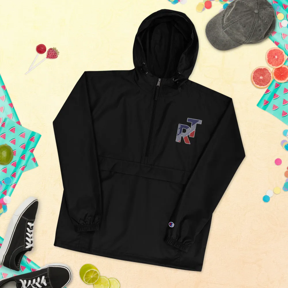 REBEL TEE Embroidered Champion Unisex Packable Jacket