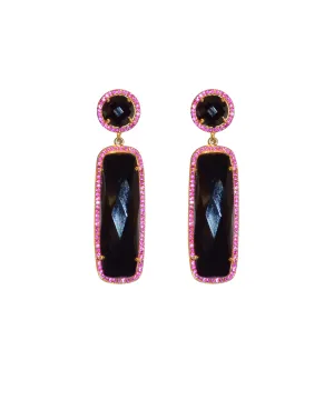 Rectangle Drop Earrings