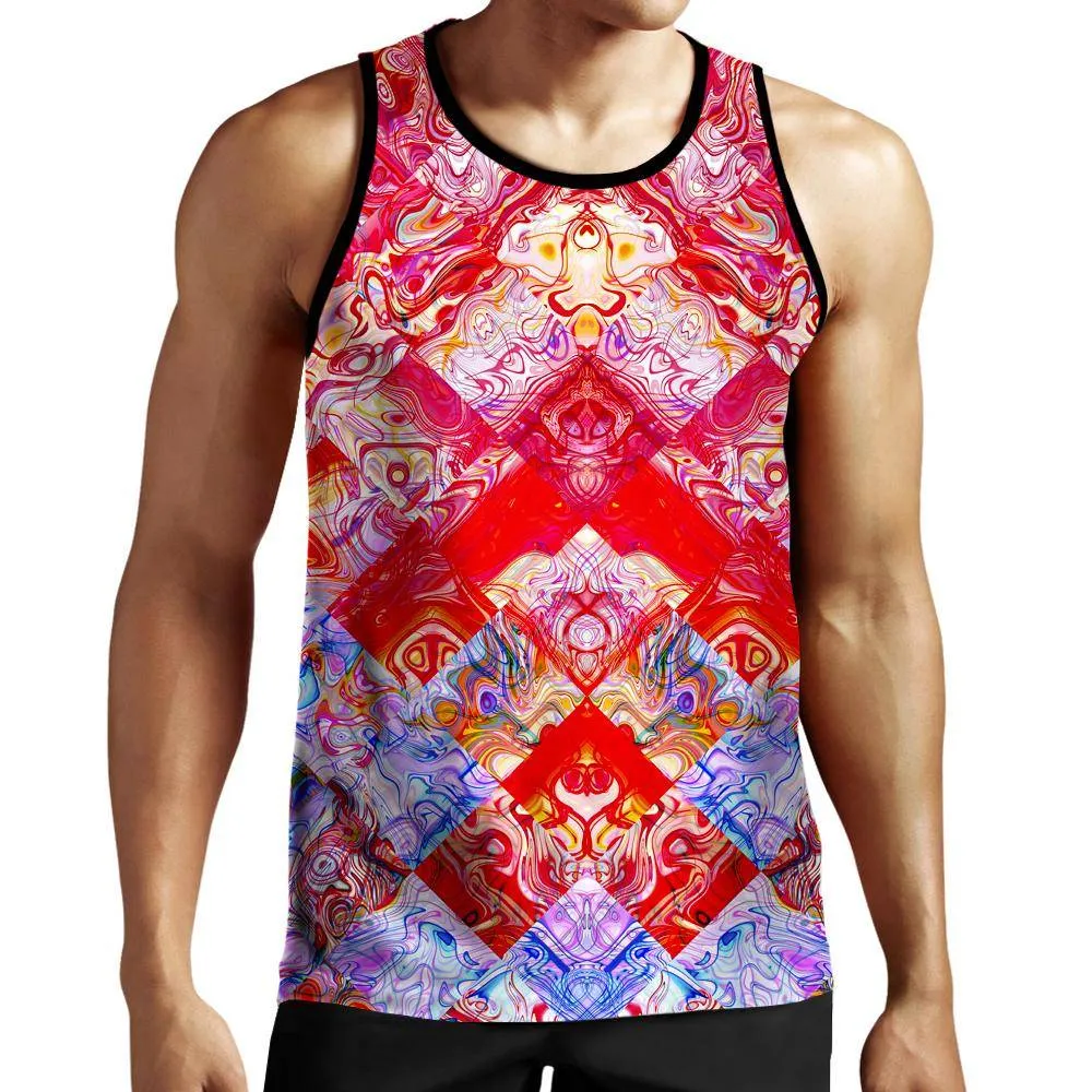 Red Secret Tank Top