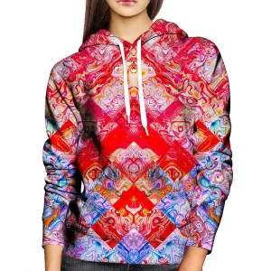 Red Secret Womens Hoodie