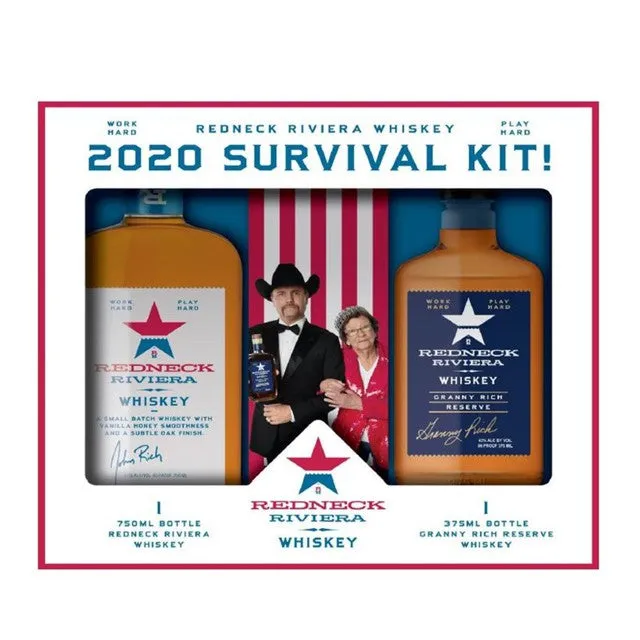 Redneck Riviera 2020 survival kit 750ml and 375ml