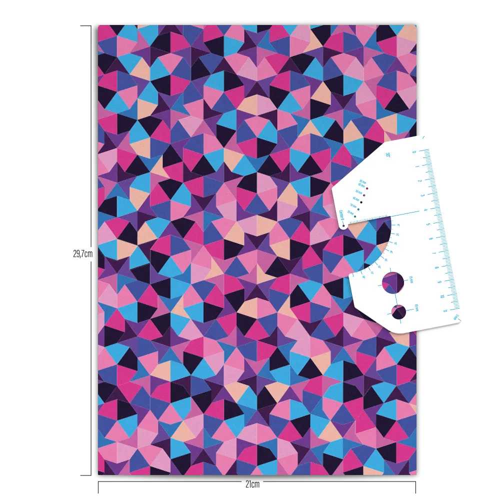 Reflective DIY Sticker: Kites & Darts