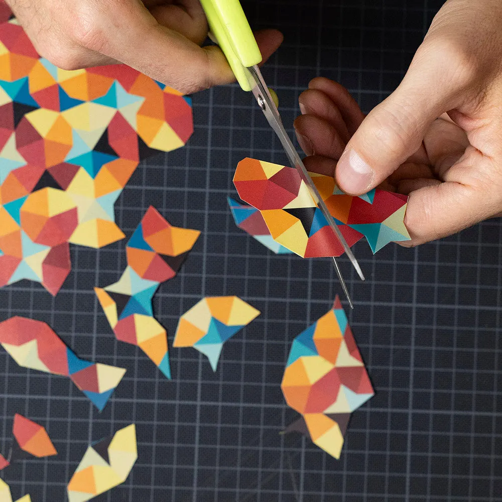 Reflective DIY Sticker: Kites & Darts