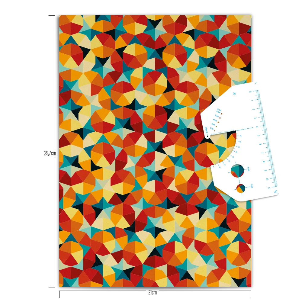 Reflective DIY Sticker: Kites & Darts