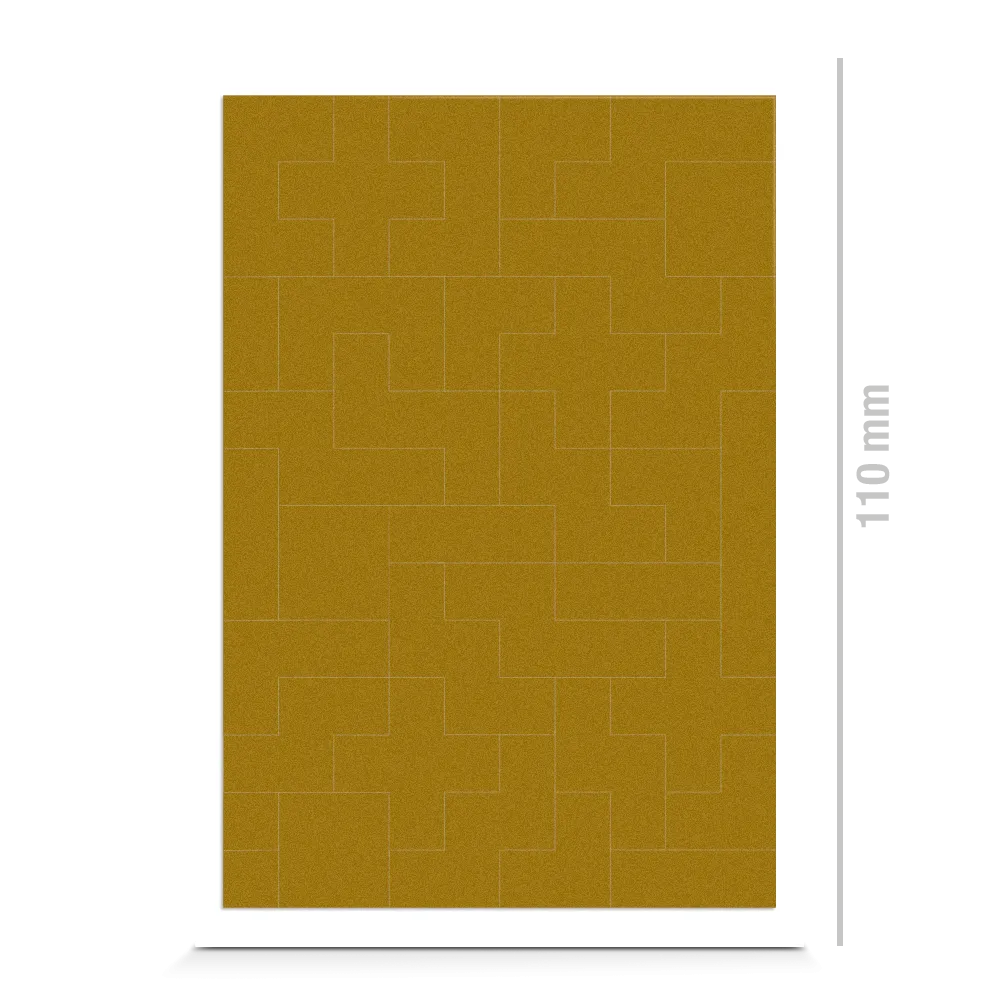 Reflektierende Textilsticker: Bricks