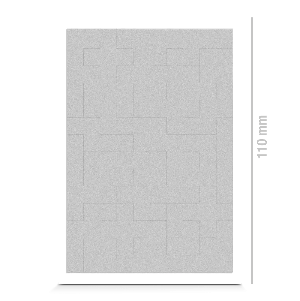 Reflektierende Textilsticker: Bricks