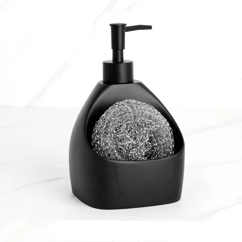 Resin Soap Dispenser And Sponge Caddy Holder