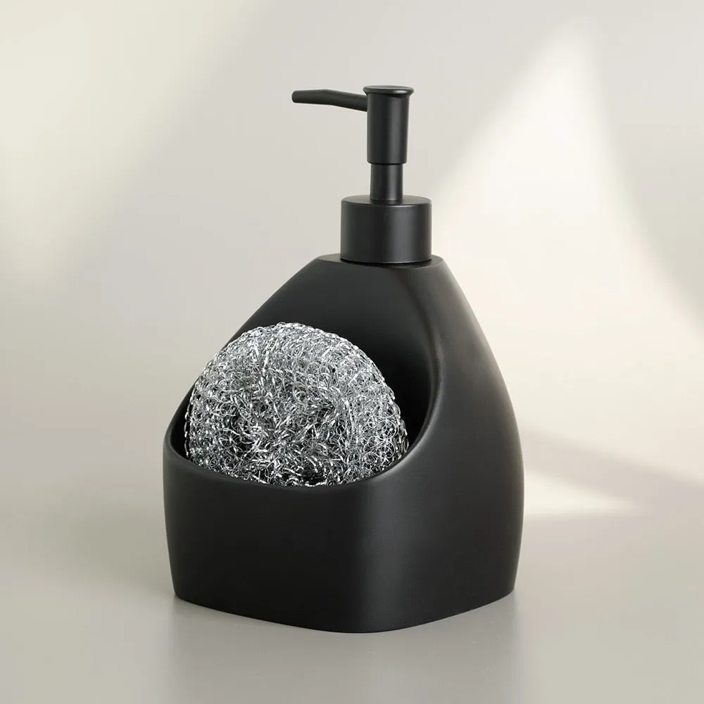 Resin Soap Dispenser And Sponge Caddy Holder