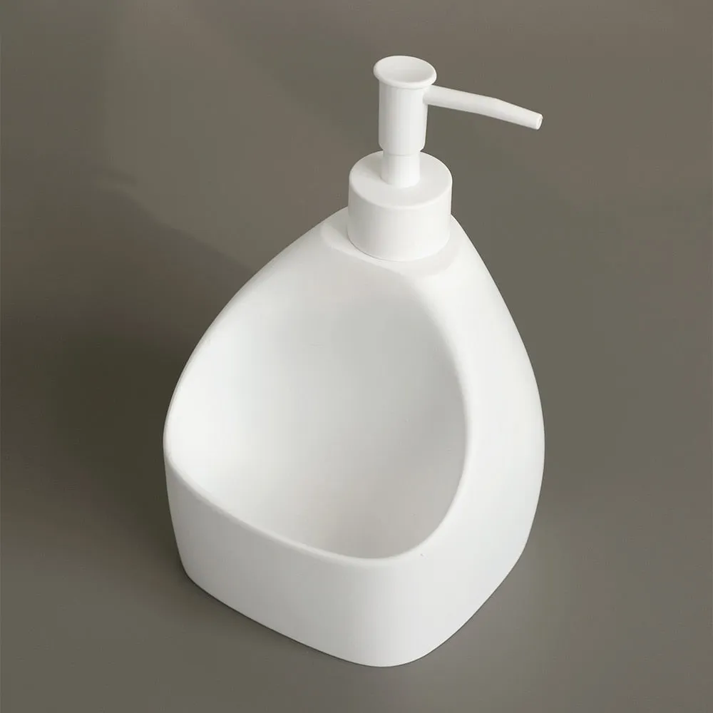 Resin Soap Dispenser And Sponge Caddy Holder