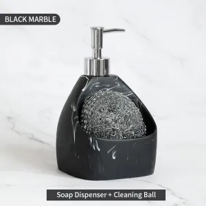 Resin Soap Dispenser And Sponge Caddy Holder