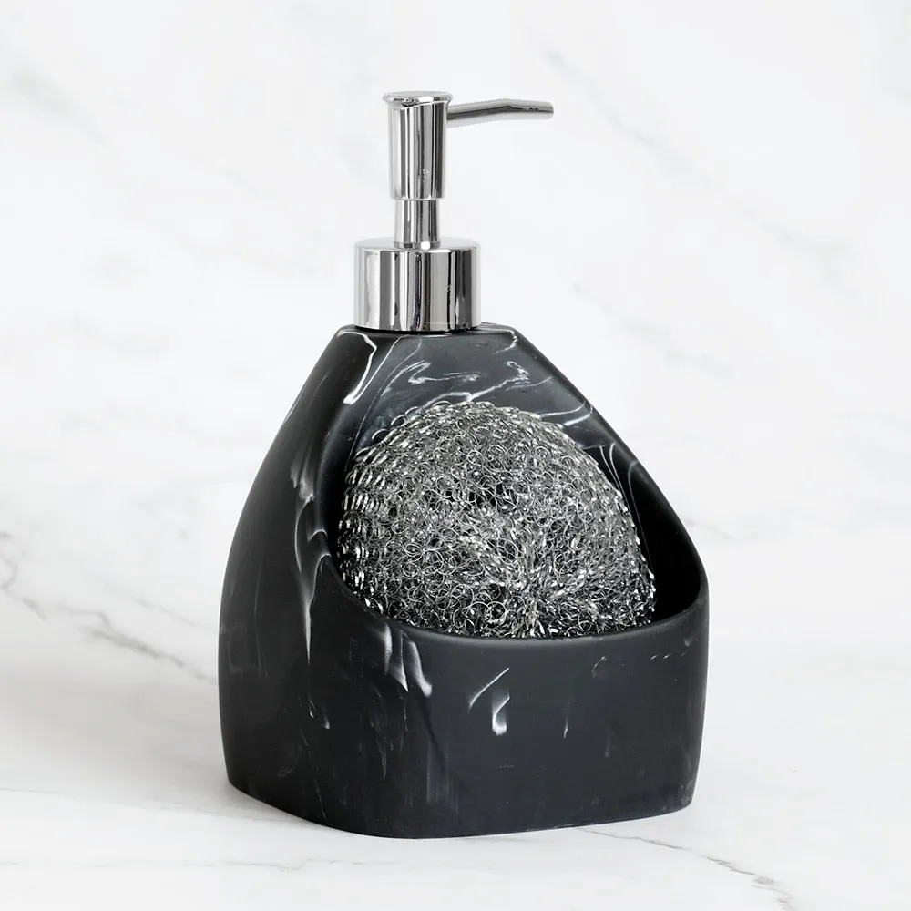 Resin Soap Dispenser And Sponge Caddy Holder