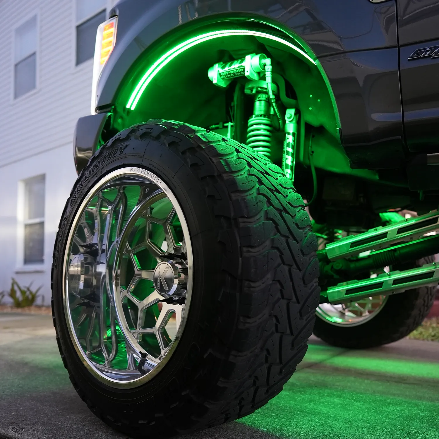 RGB/W Fender Well Lights For Trucks