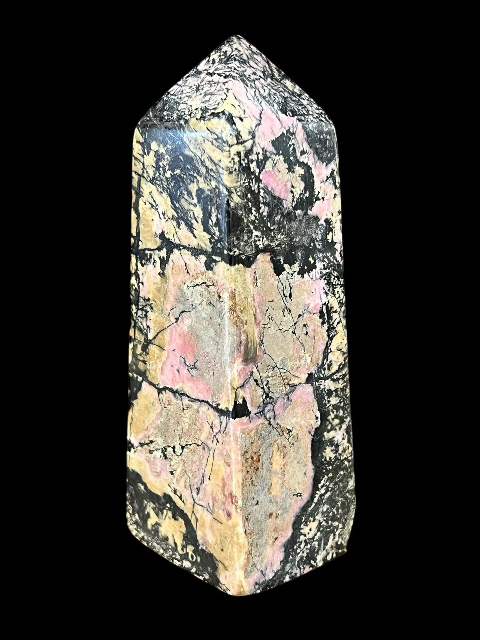 Rhodonite Tower - Large