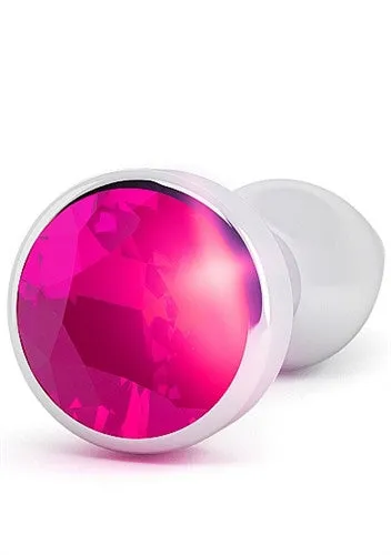 Rich R9 Silver Metal Plug - 3.9 Inch - Pink Sapphire