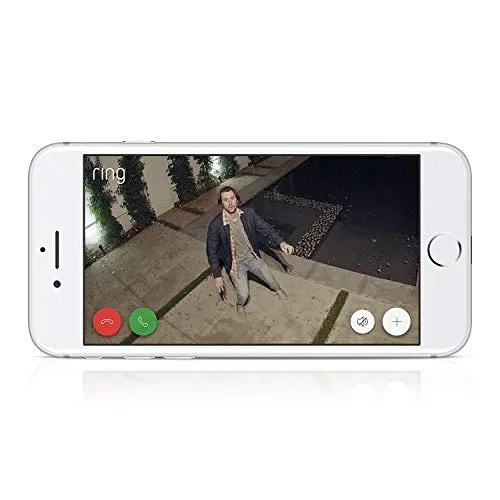 Ring Spotlight Cam Mount (Black) with Echo Dot (Charcoal)