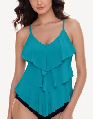 Rita Tiered Tankini Top